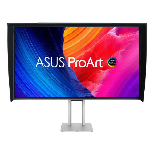 ASUS ProArt OLED PA32UCDMR-K, 80 cm (31.5?), 3840 x 2160 Pixel, 4K Ultra HD, QD-OLED, 0,1 ms, Nero, Argento